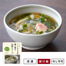 Load image into Gallery viewer, 【限定】春の香り山菜のスープ/食べる日本のスープ
